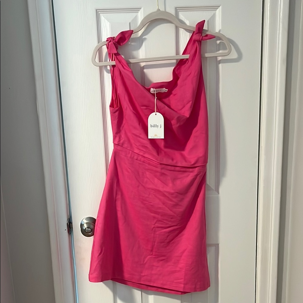 Billy J Pink Mini Dress